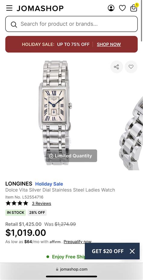 should i buy a jomashop watch.